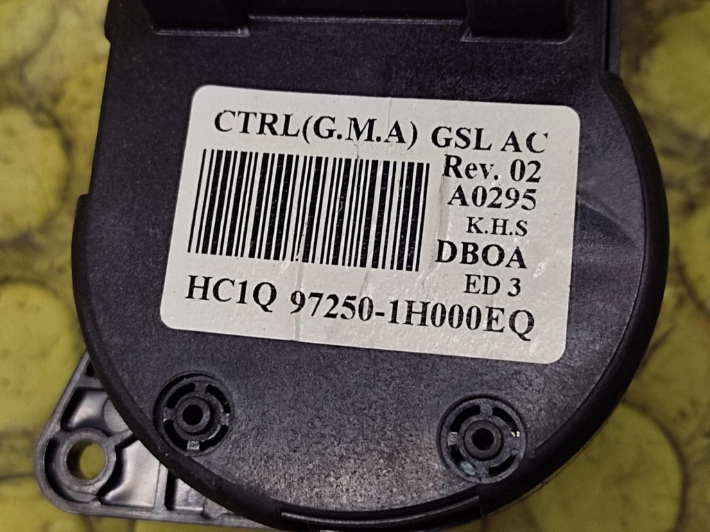 KIA CEED PANEL klími klimatizaci 972501H000EQ