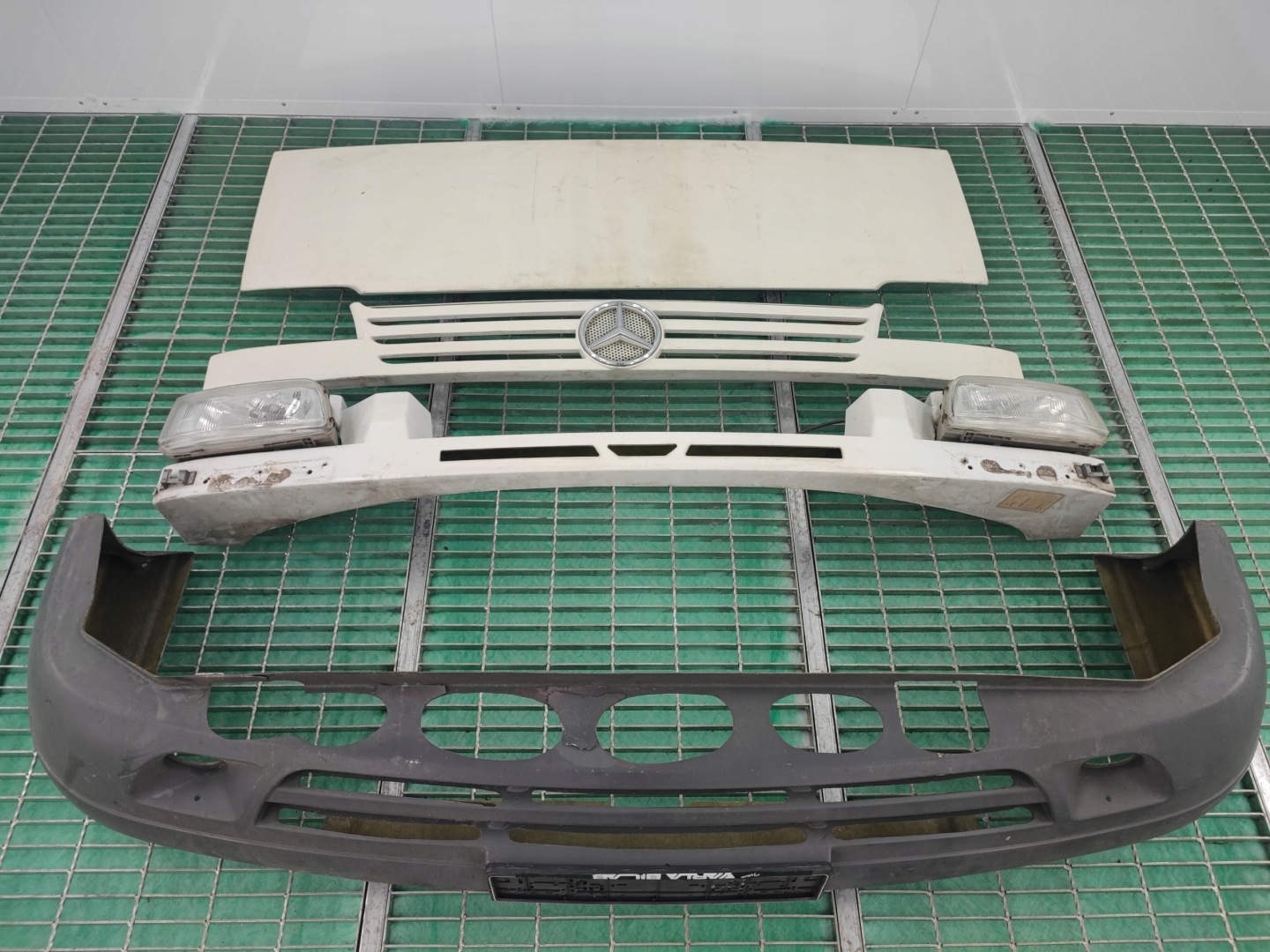bonnet grill sider lights bumper complete front MERCEDES SPRINTER FRANKIA