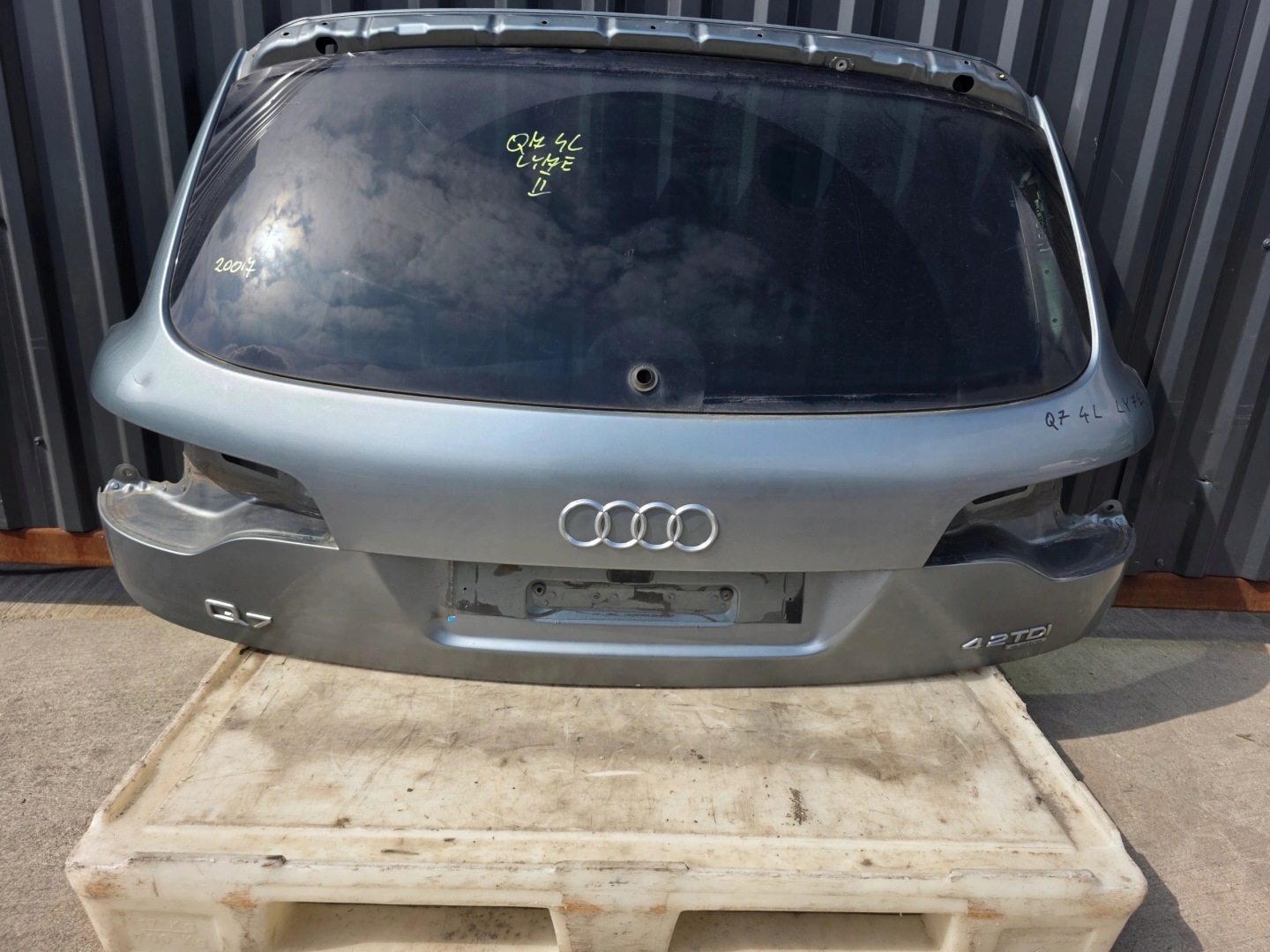 boot doors rear part AUDI Q7 4L LY7E 2005-2015 *2 original !!!