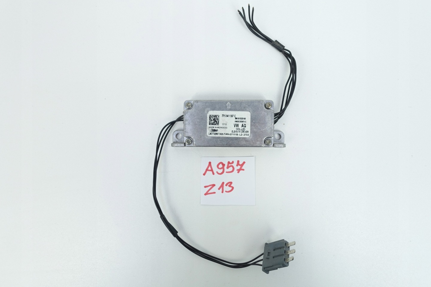 control unit module LED VW PORSCHE 7P5941597C