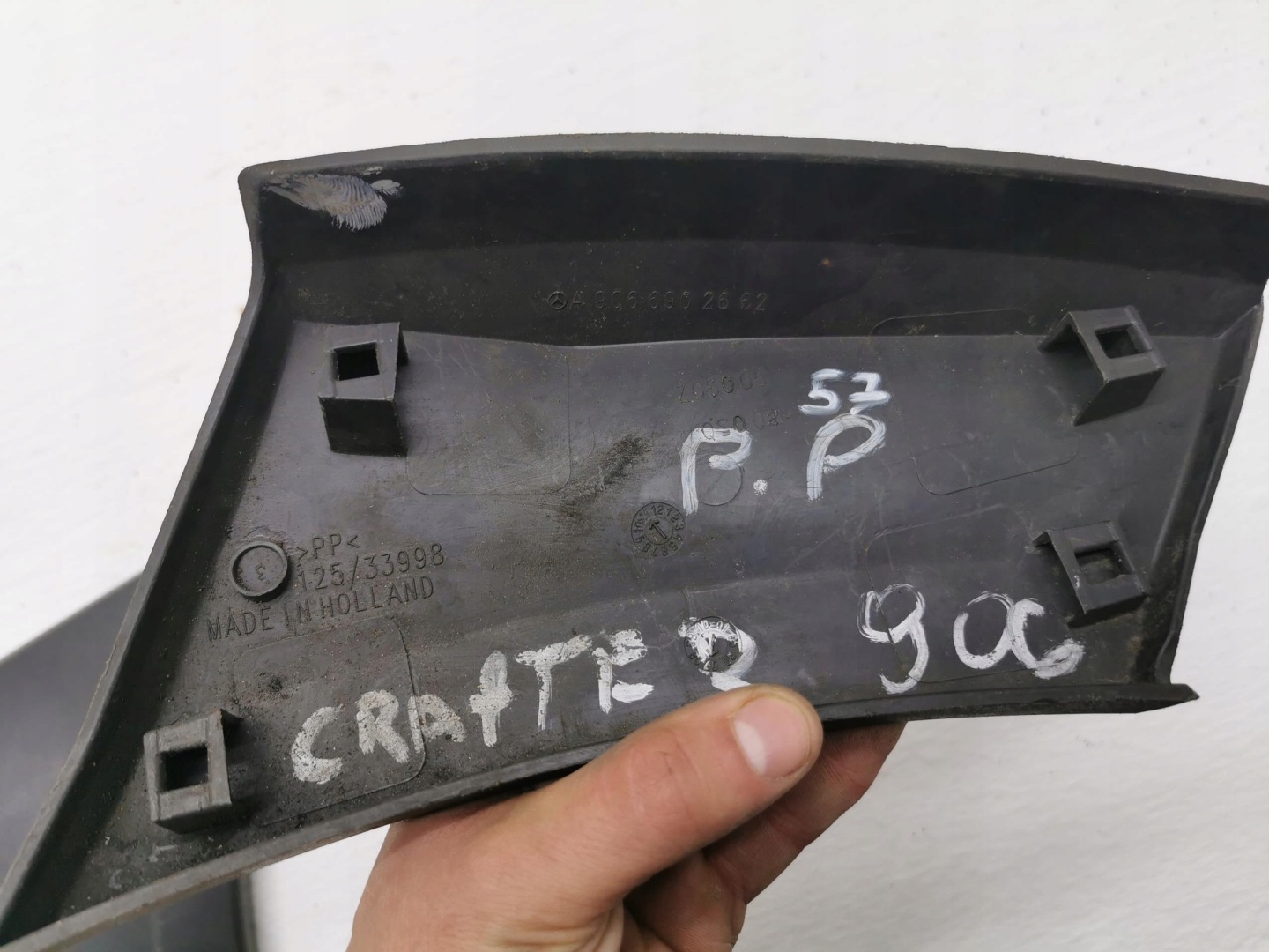 Moulage Aile MERCEDES SPRINTER W906 A9066902662