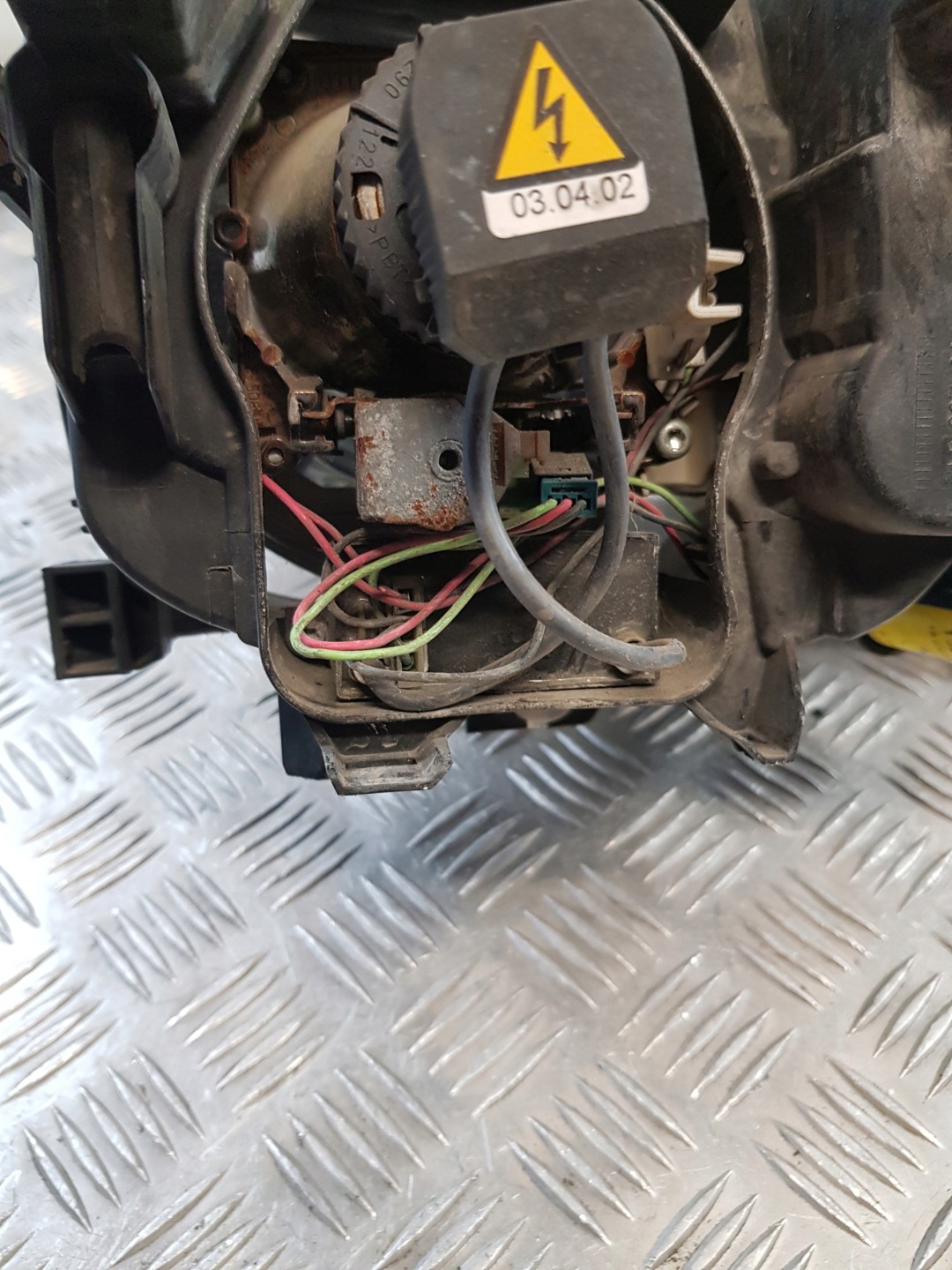 light left front XENON + washer BMW E46 COMPACT LIFT 03R- EUROPA