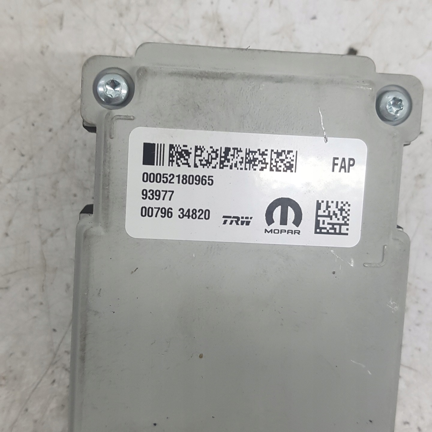 KAMERA front JEEP RENEGADE 2020 00052180965