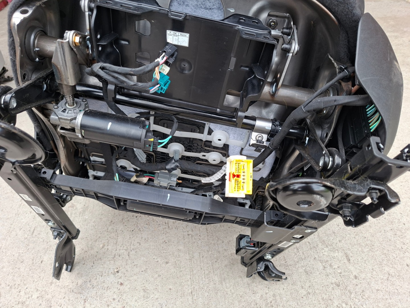 seat front left electrical seat airbag airbag JEEP COMPASS II