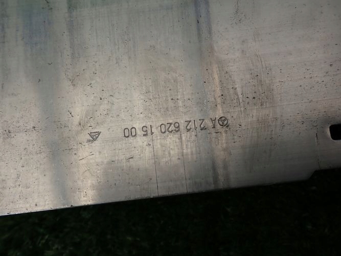 MERCEDES W212 212 E-KLASA bumper support front front