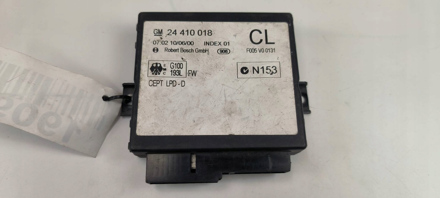 comfort control unit 24410018 OPEL ASTRA G