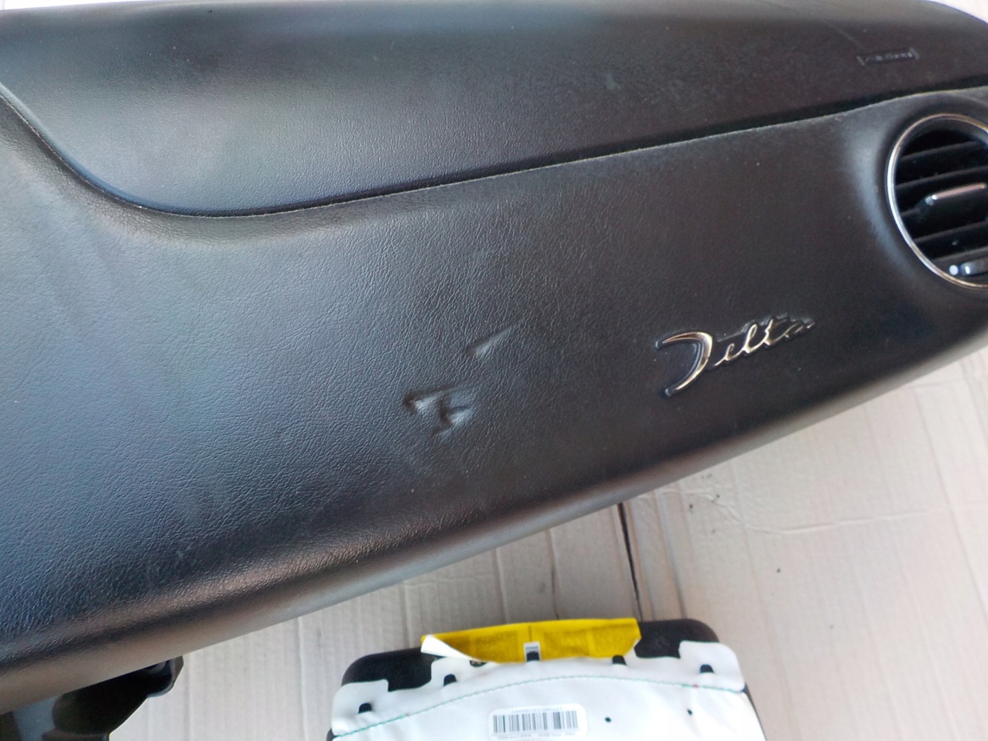 Konsole airbag Gurten komplet lancia delta III 2009r