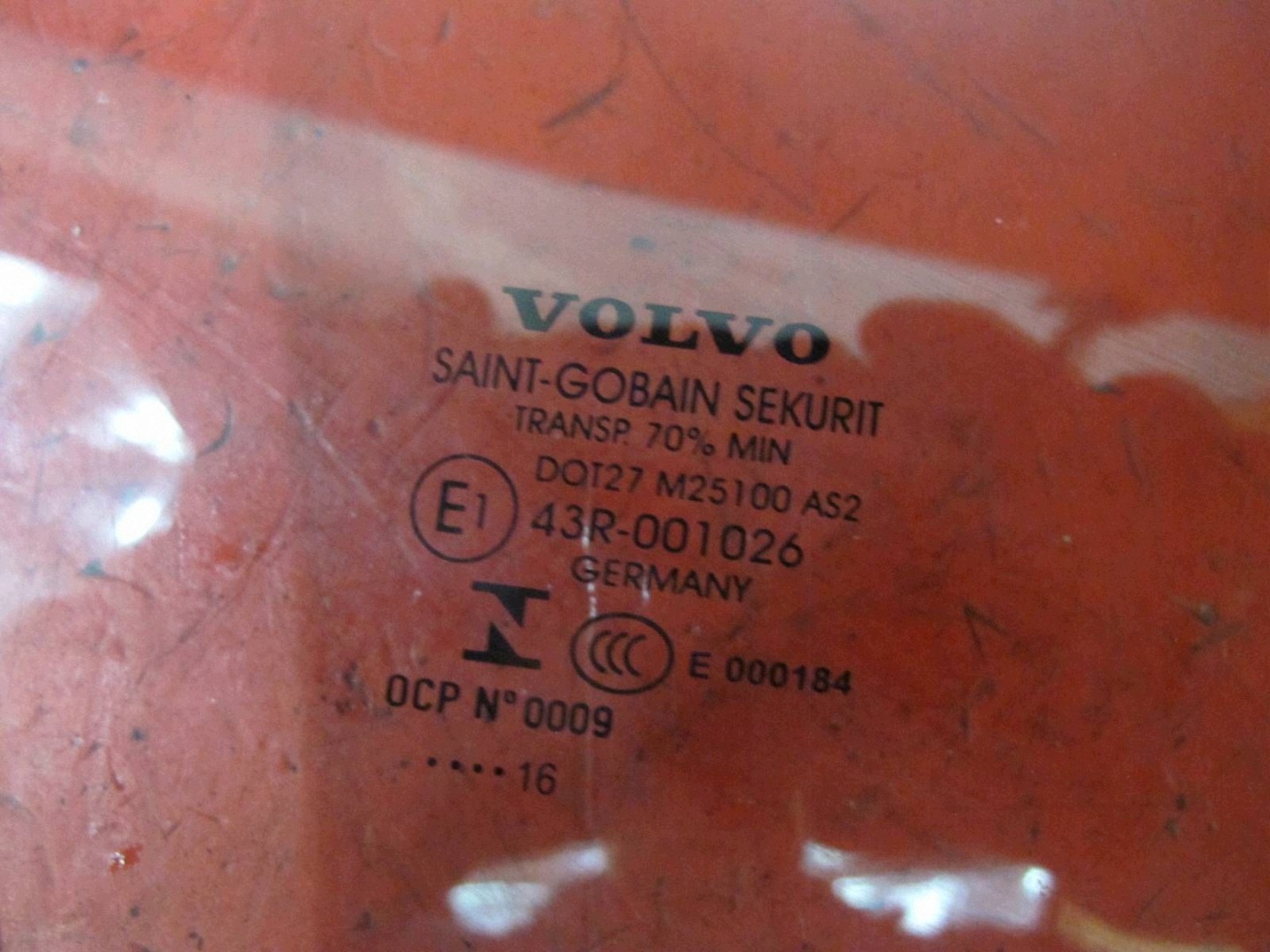 VOLVO XC60 and 1 window door right front front 2016 ROK