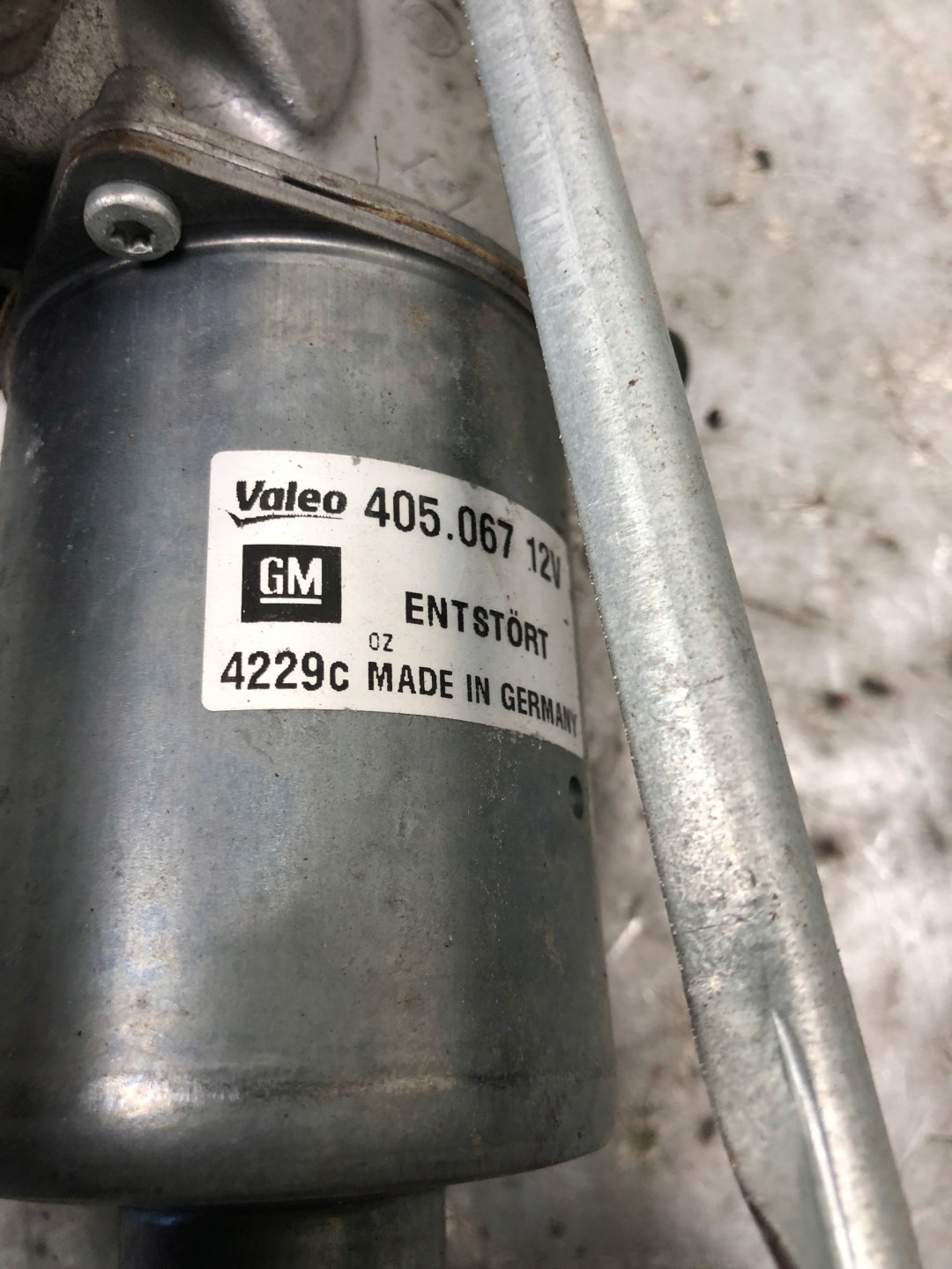 Wischergestänge OPEL CORSA D 13182340