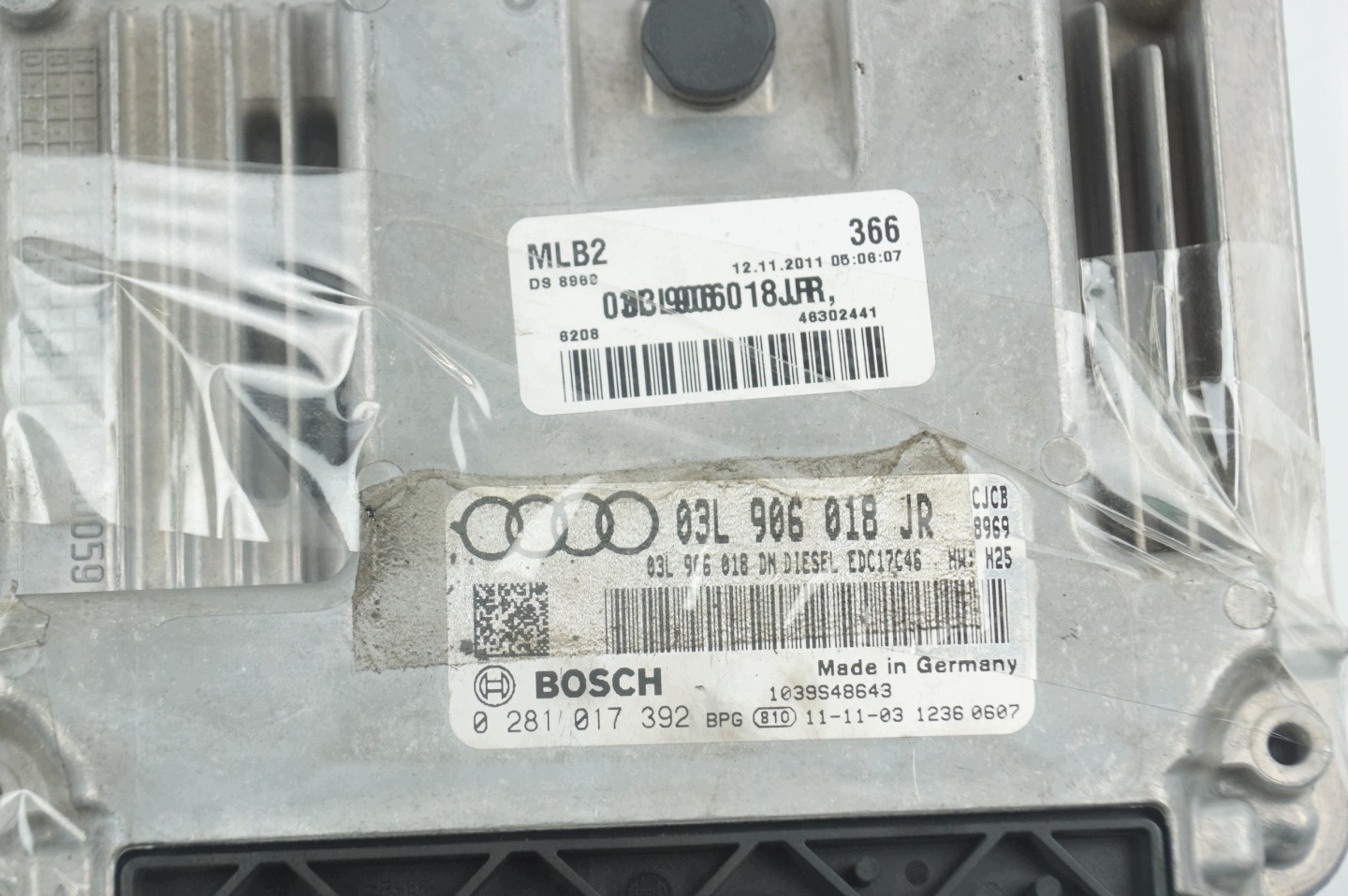 computer Motore ECU 03L906018JR EDC17C46 AUDI A4 B8