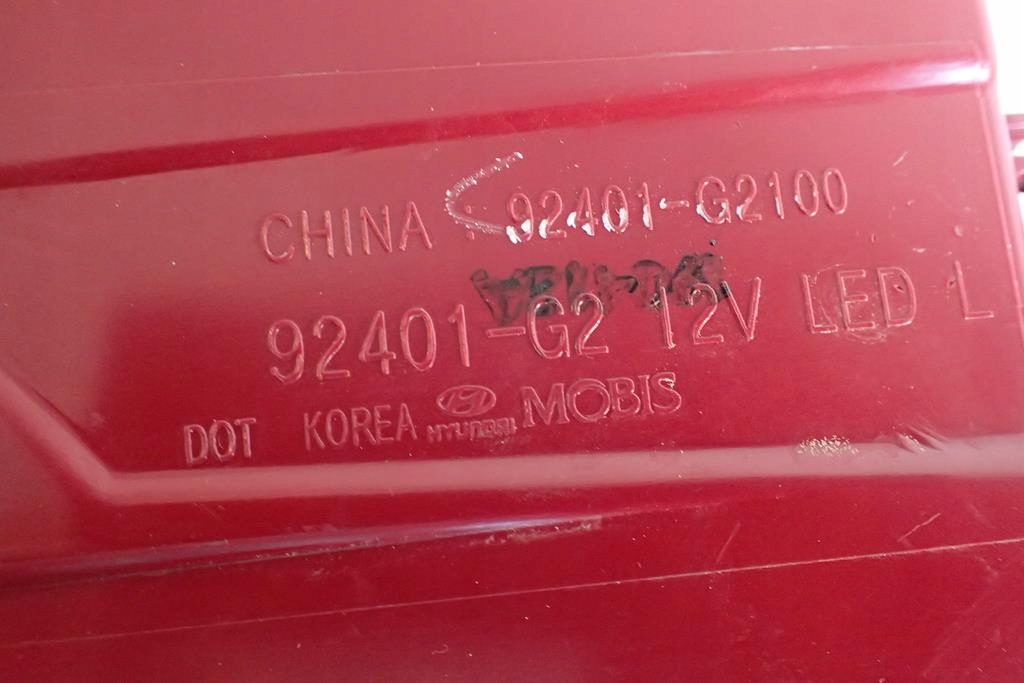 light rear part rear left HYUNDAI IONIQ 17