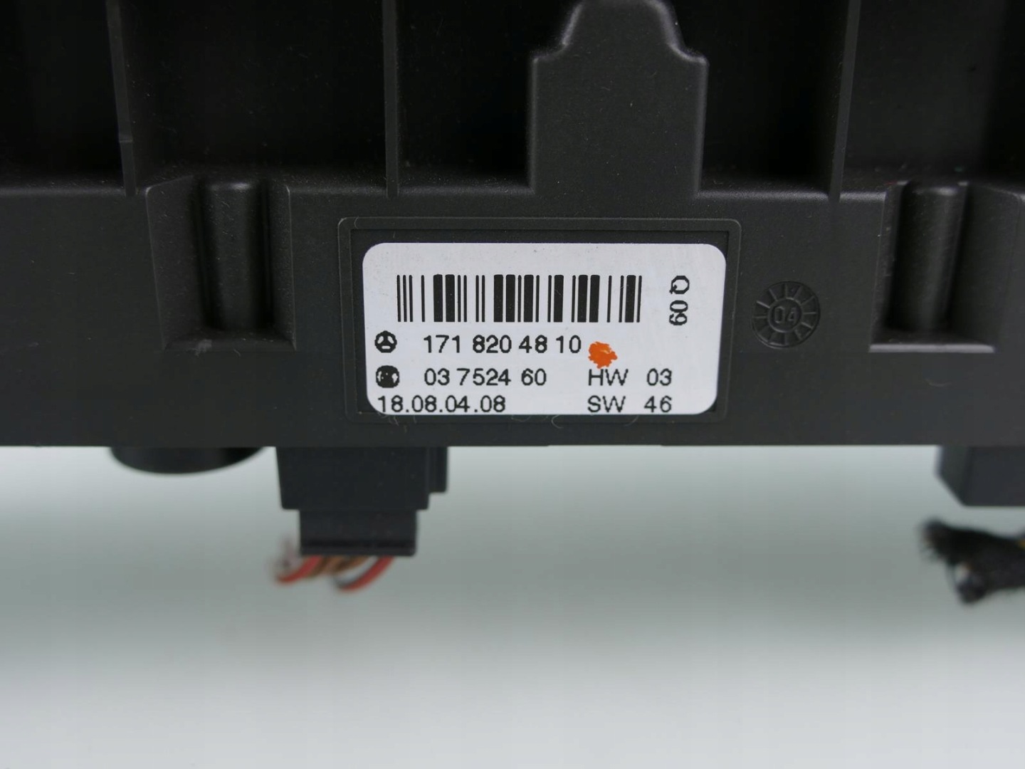 MERCEDES SLK R171 control panel PRZYCISKOW