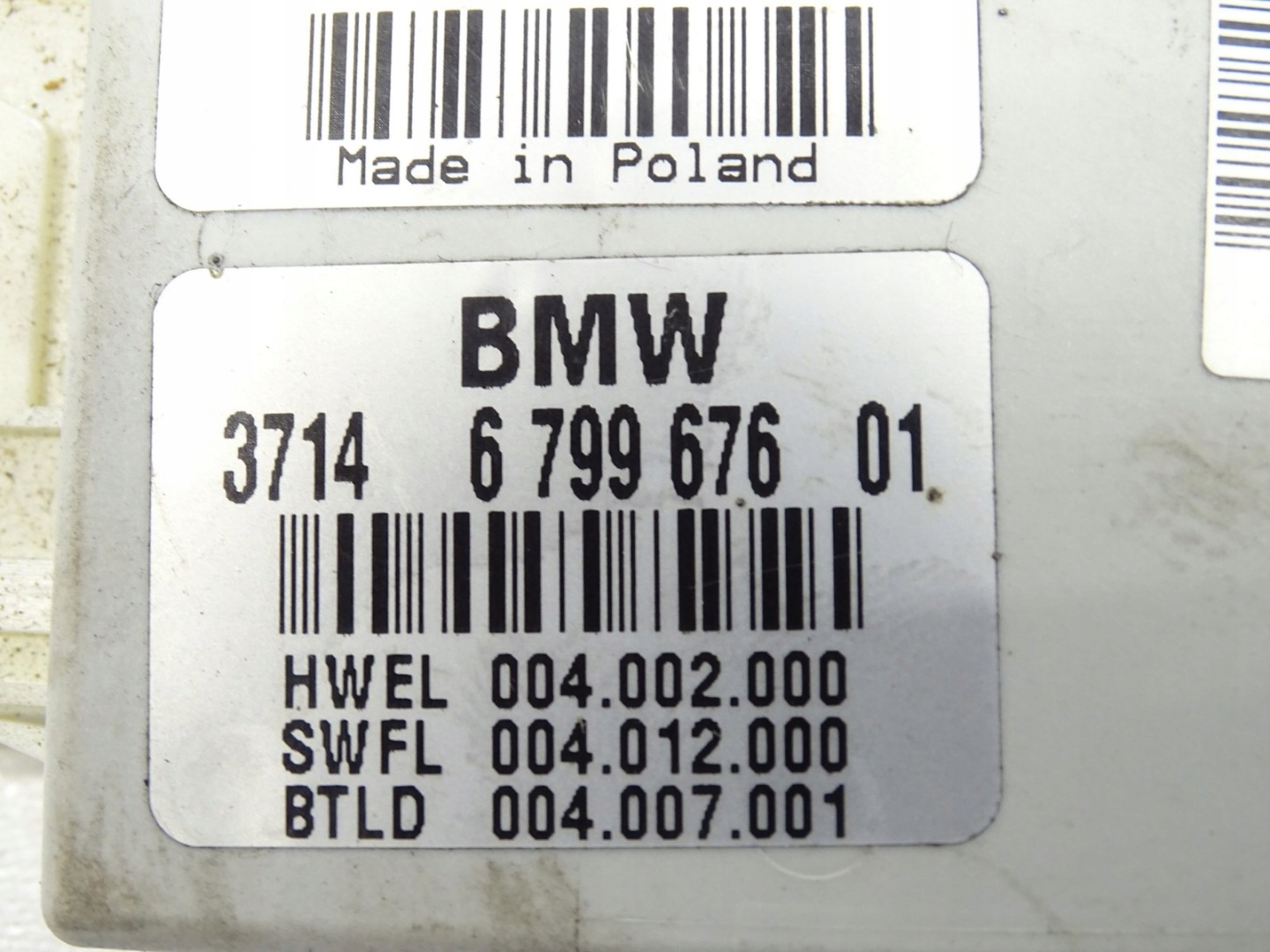 module springing BMW 7 750I F01 LIFT 679967601