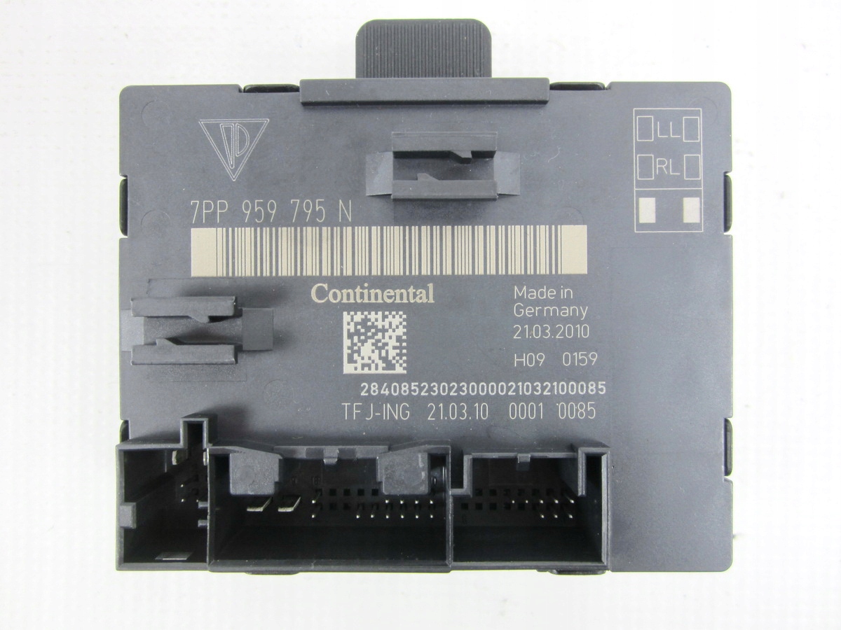 module control unit door rear rear part Porsche Cayenne S II 958 7P5 92A