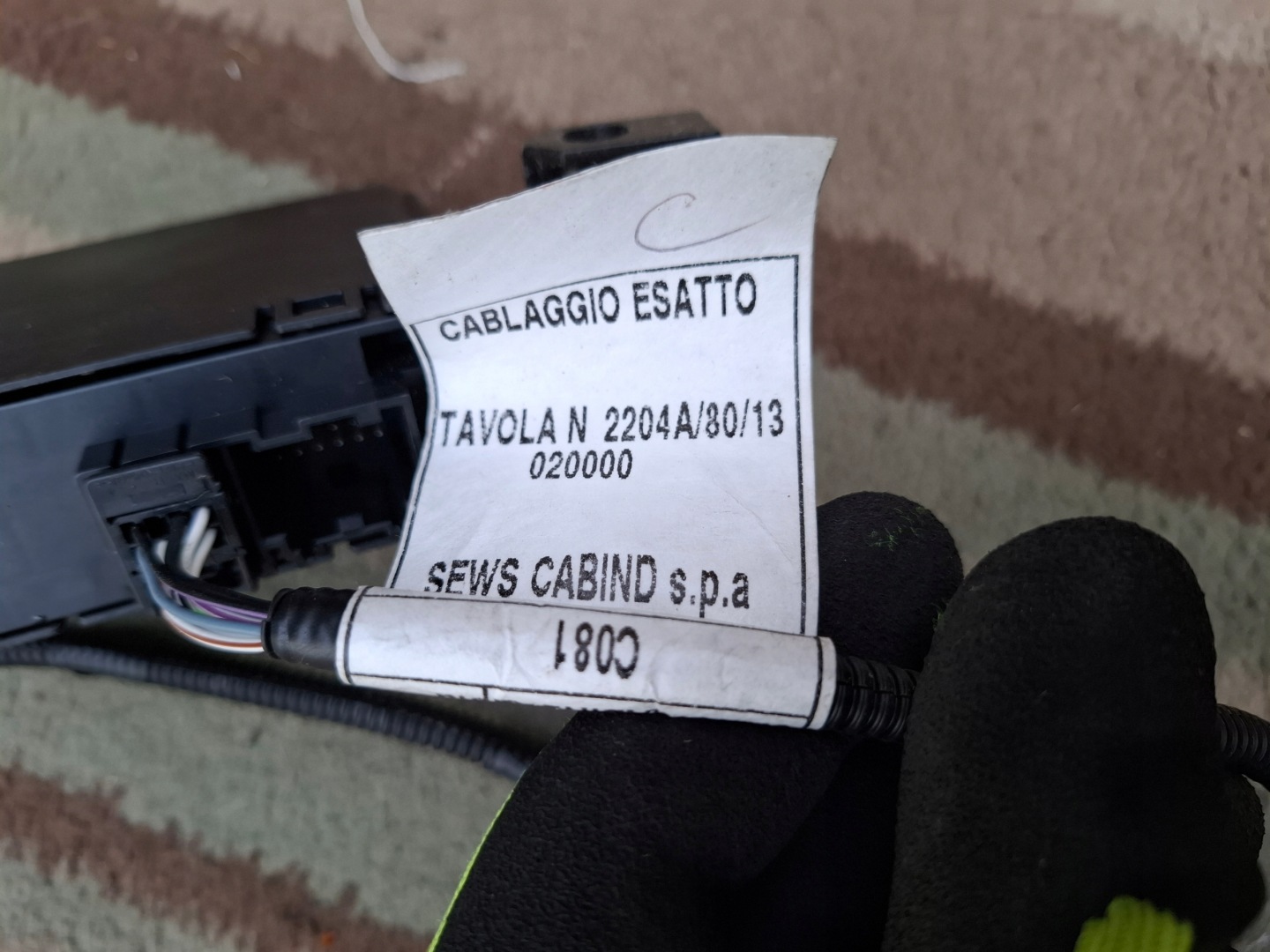 DUCATO BOXER JUMPER modulo CENTRALKA CZUJNIKOW parcheggio nuovo 23r