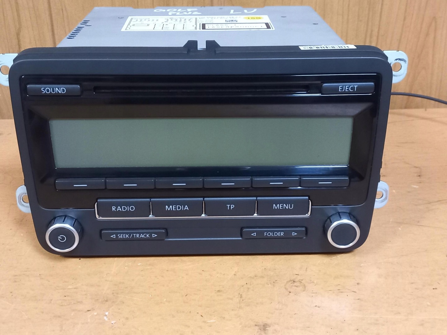 RADIO CD MP3 VOLKSWAGEN GOLF PLUS 5M0035186AA 08-14