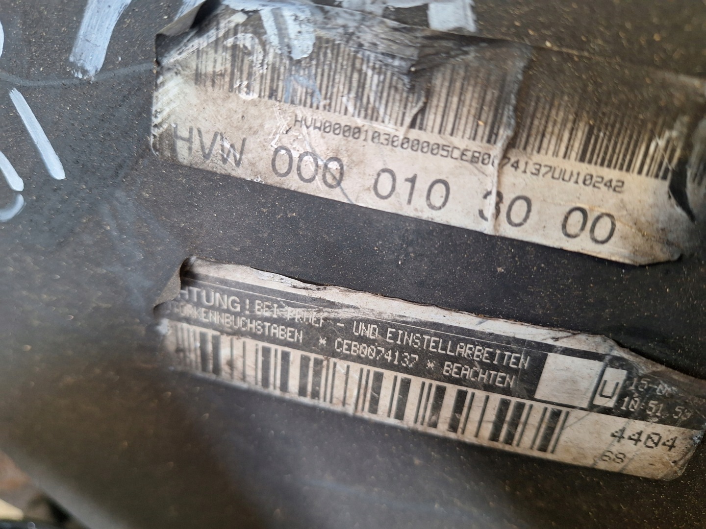 VOLKSWAGEN CRAFTER 09-11 engine 2.5 CEB EURO 4 !FILM!