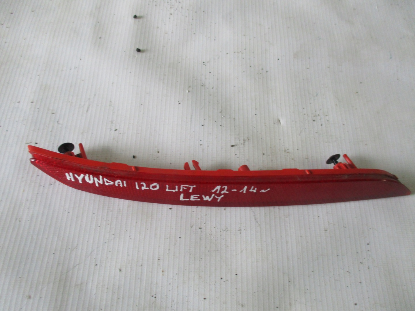 ODBLASK DER STOSSSTANGE LINKS HYUNDAI I20 LIFT 12-14R