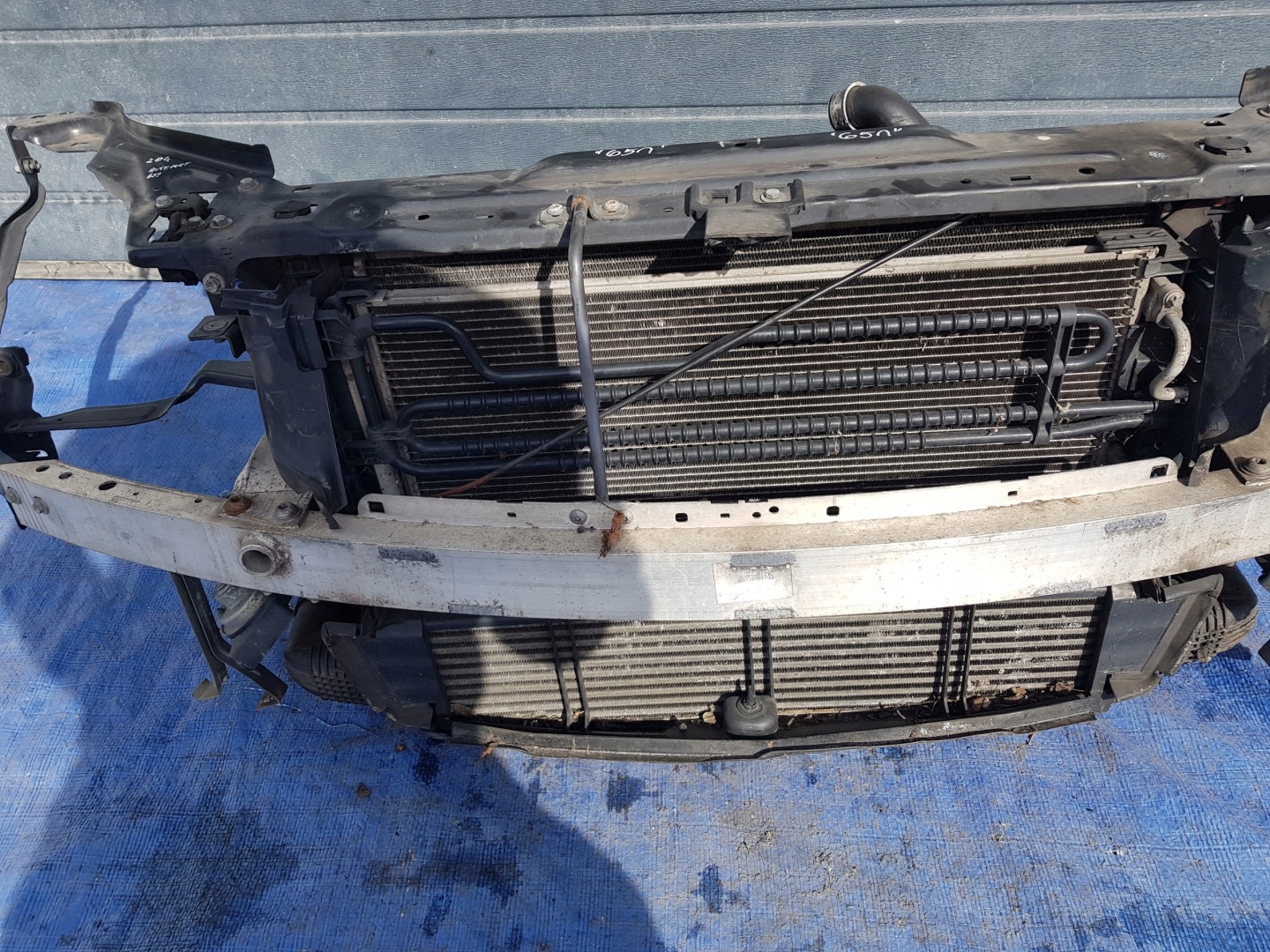 support panel for radiators radiator MERCEDES W204 2.2 CDI 651 AUTOMAT