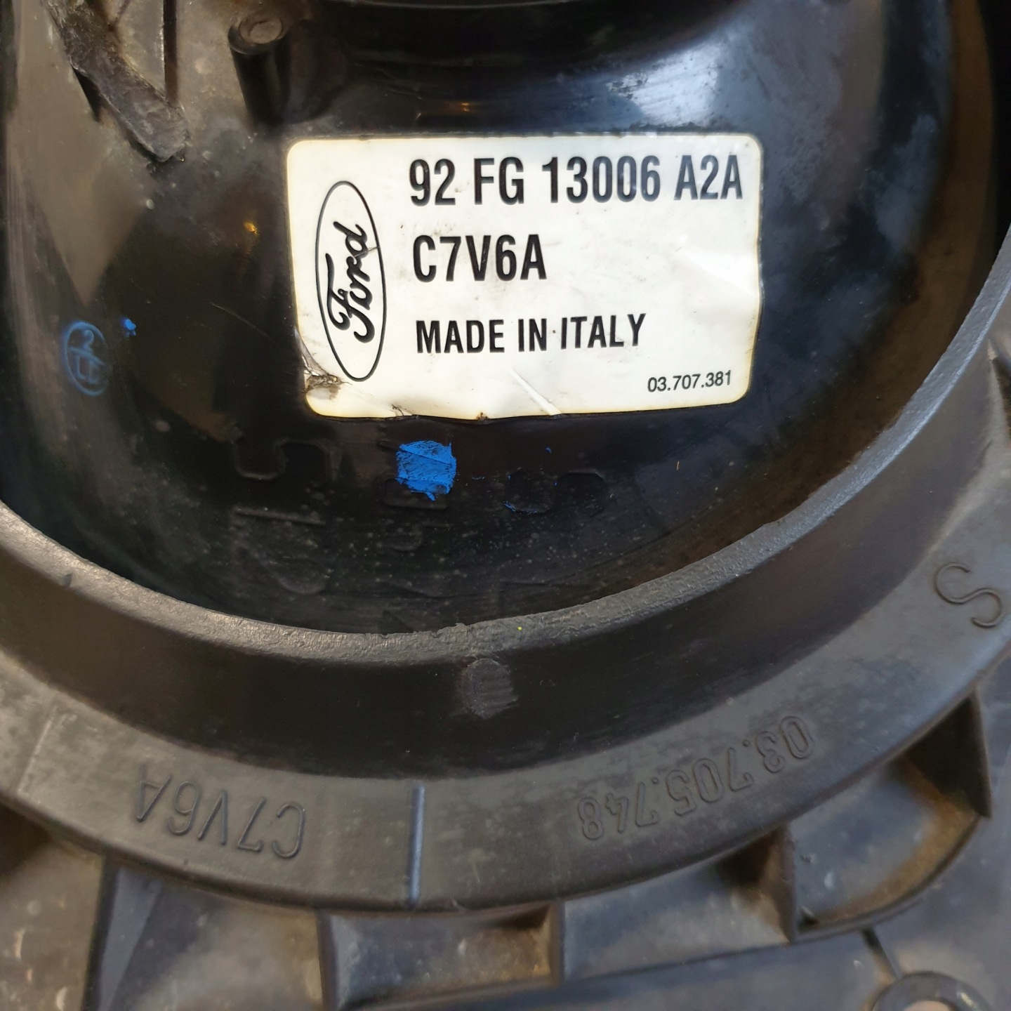 light mini motor left front FORD FIESTA III E OE EU