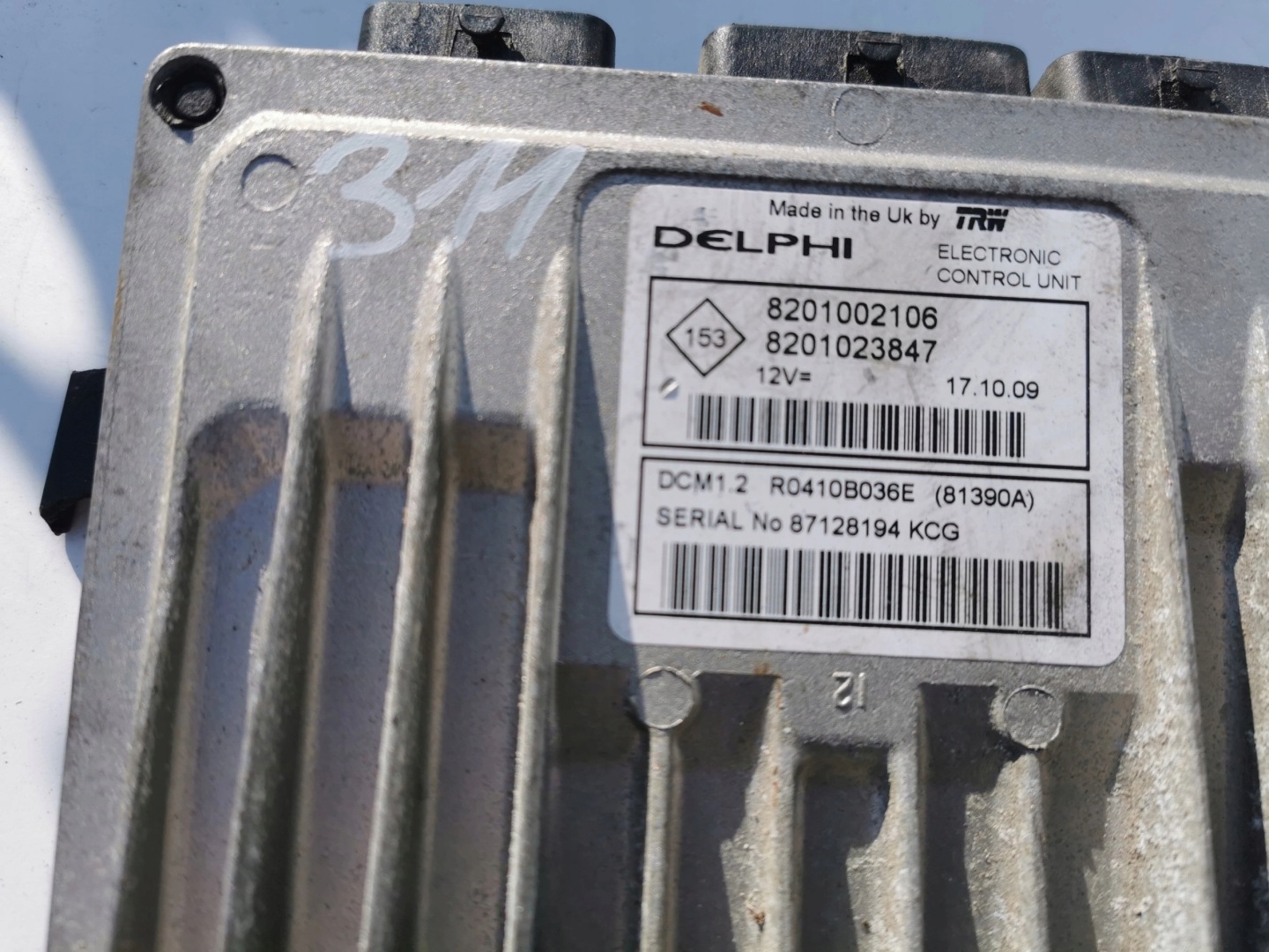 DACIA LOGAN 1.5DCI 8201002106 8201023847 computer