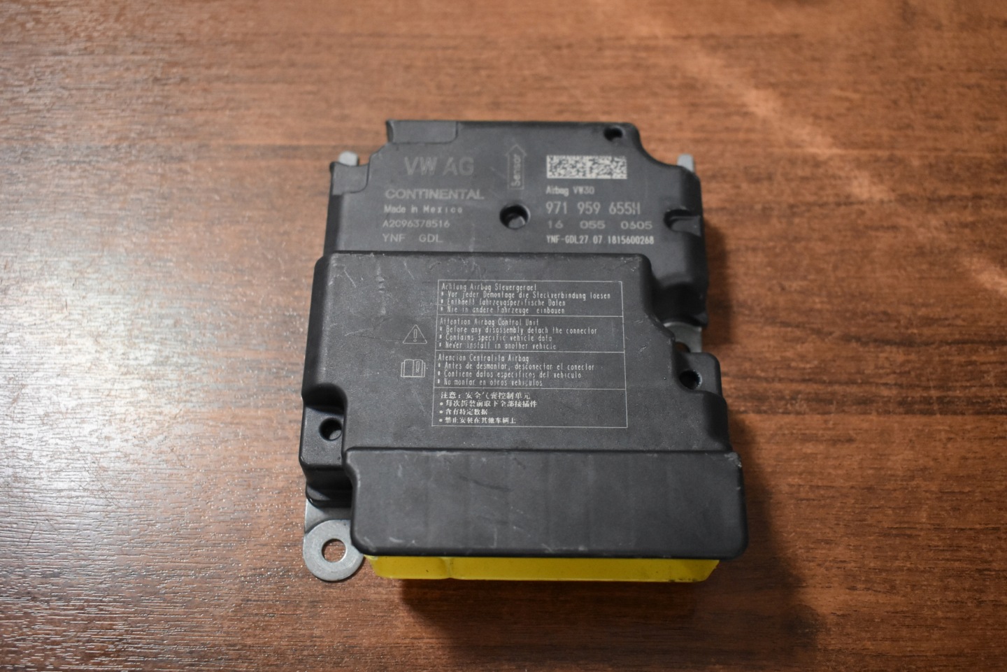IDEALNY module control unit airbag PORSCHE BENTLEY 1