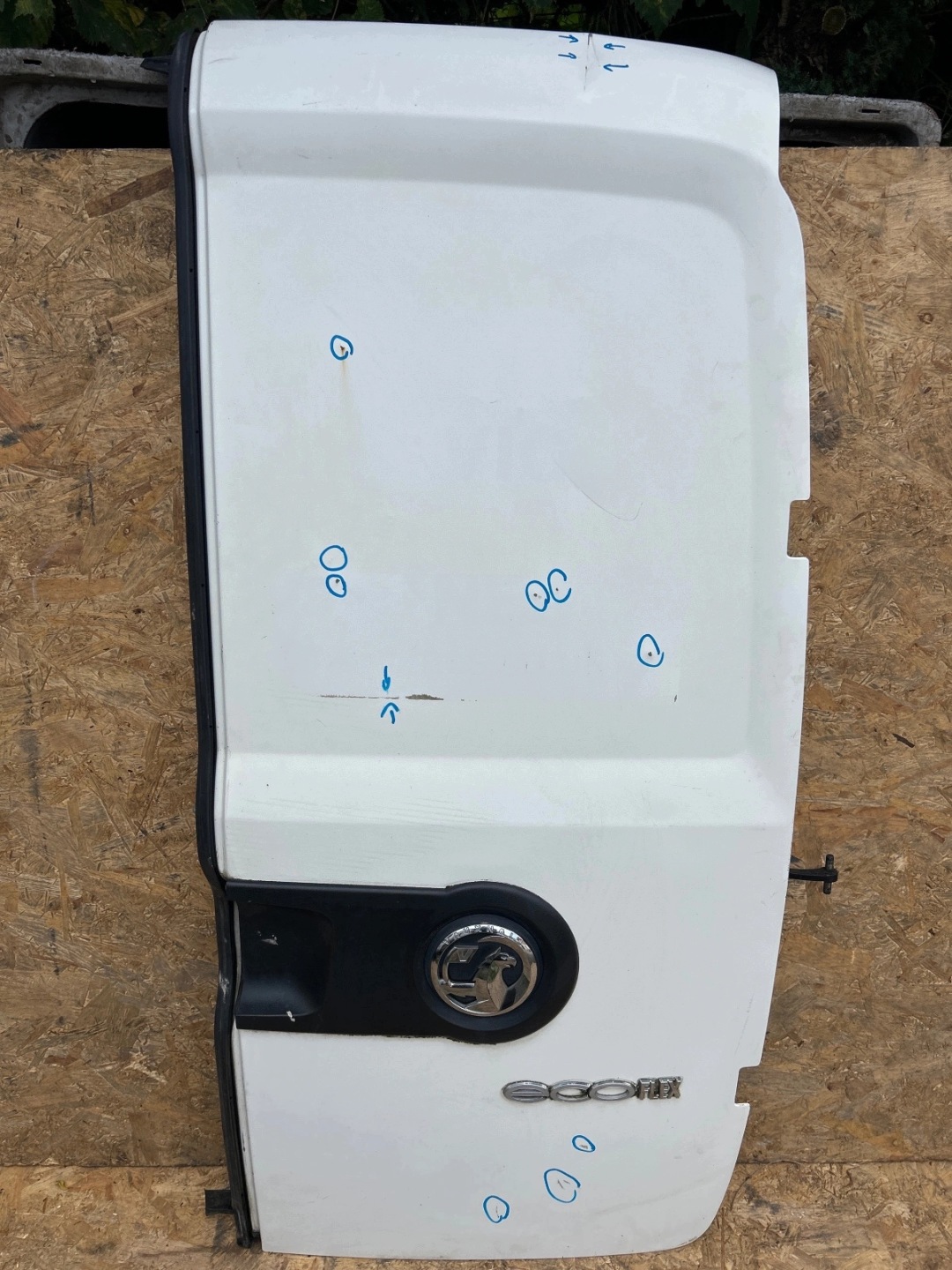 door rear part rear. right boot Opel Combo D Doblo II lift