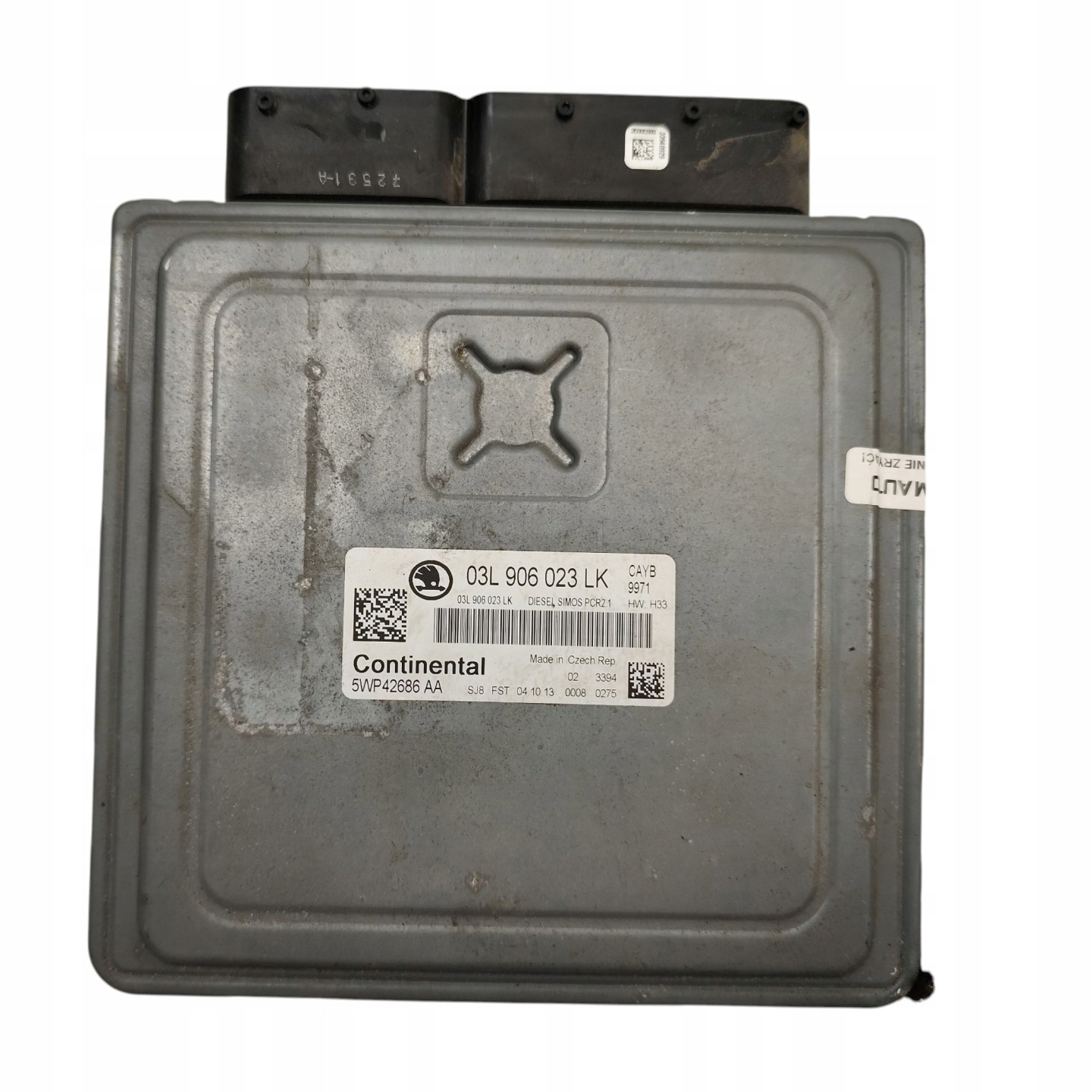 computer Motore SKODA RAPID 1.6 TDI CAYB 03L906023LK