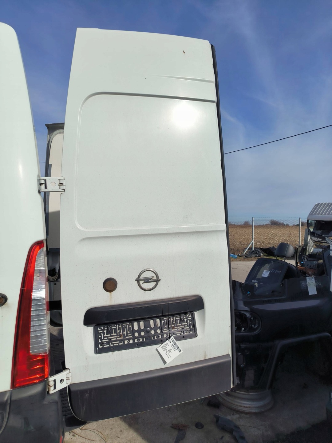 Tür links heck H2 11U OPEL MOVANO II