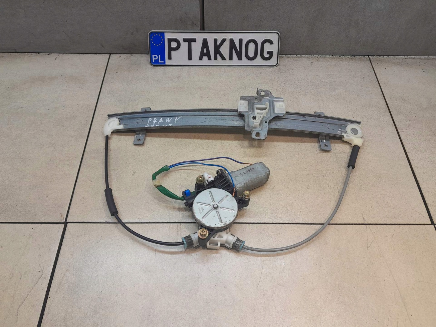 window regulator right front HONDA CIVIC VII 1.7 CTDI 3D