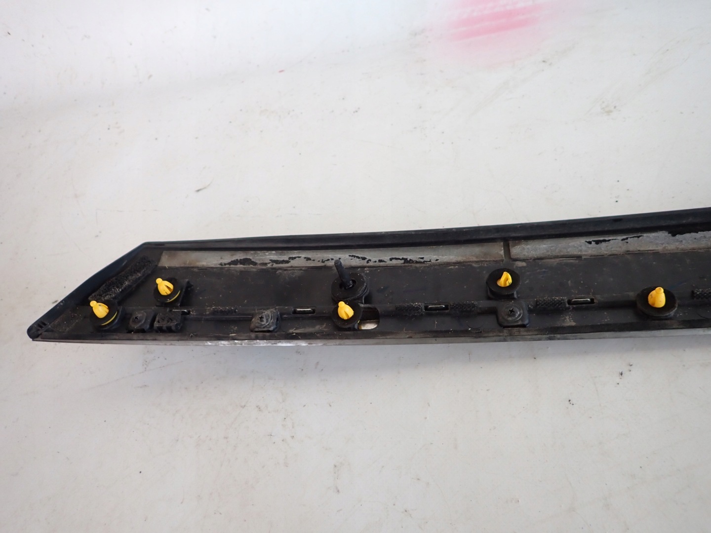 KIA EV6 21- cap bonnet rear part moulding CHROM