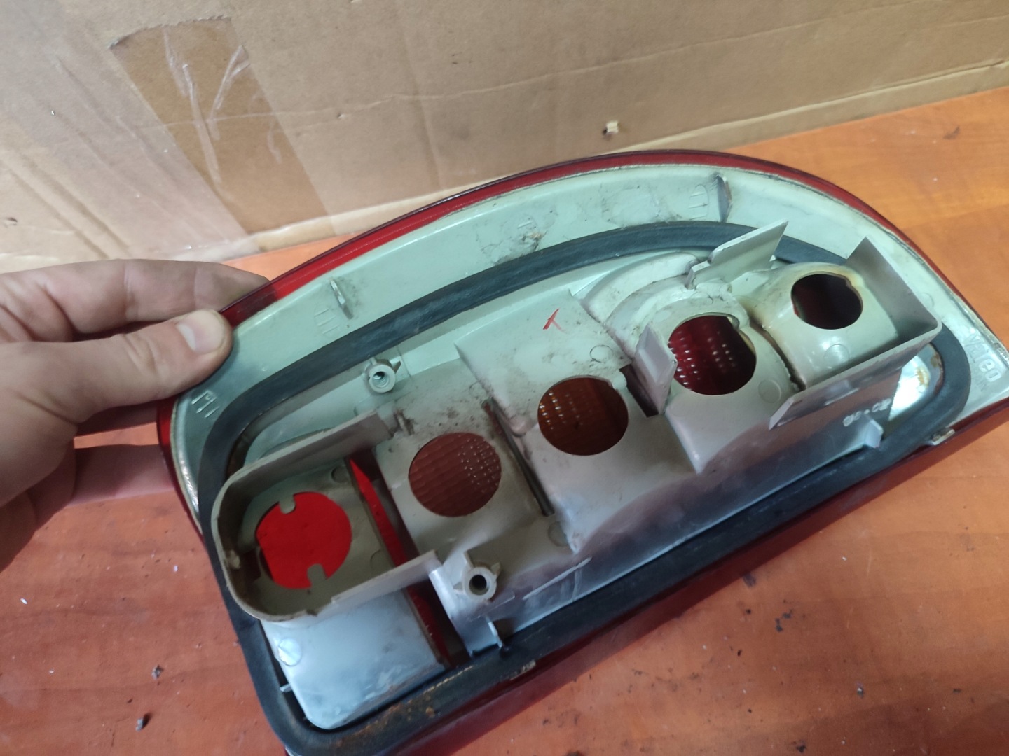 light right rear part right rear opel corsa b 5 door