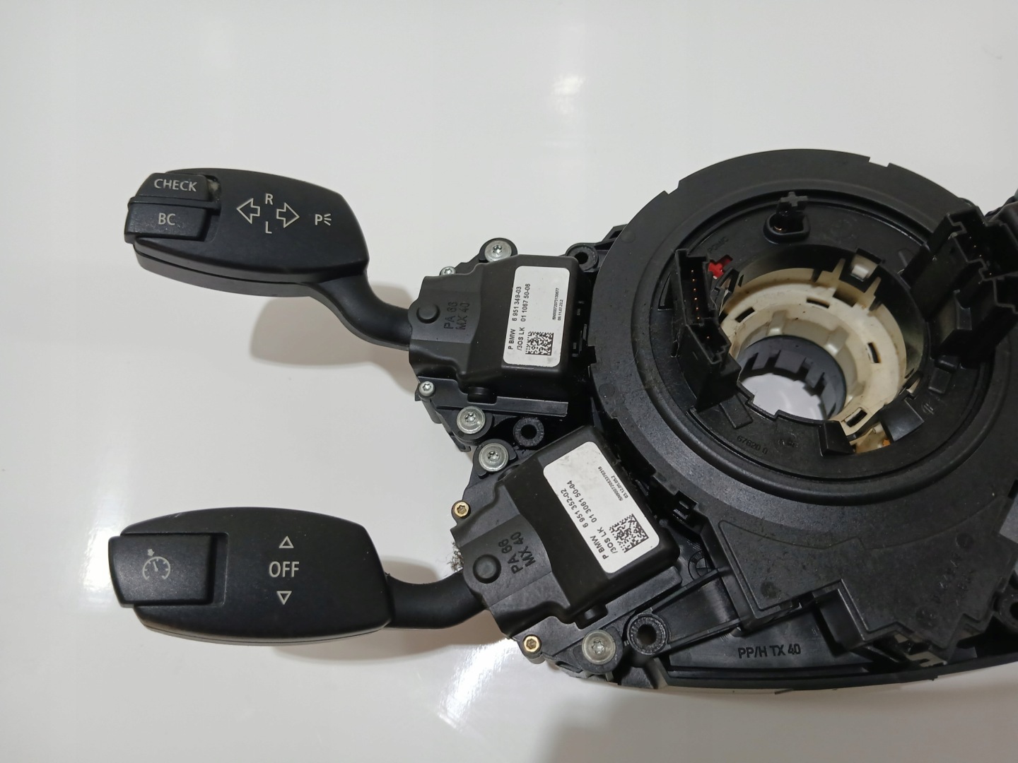steering wheel levers and controls ring BMW E60 OE 9112010 9112032 (4642079)