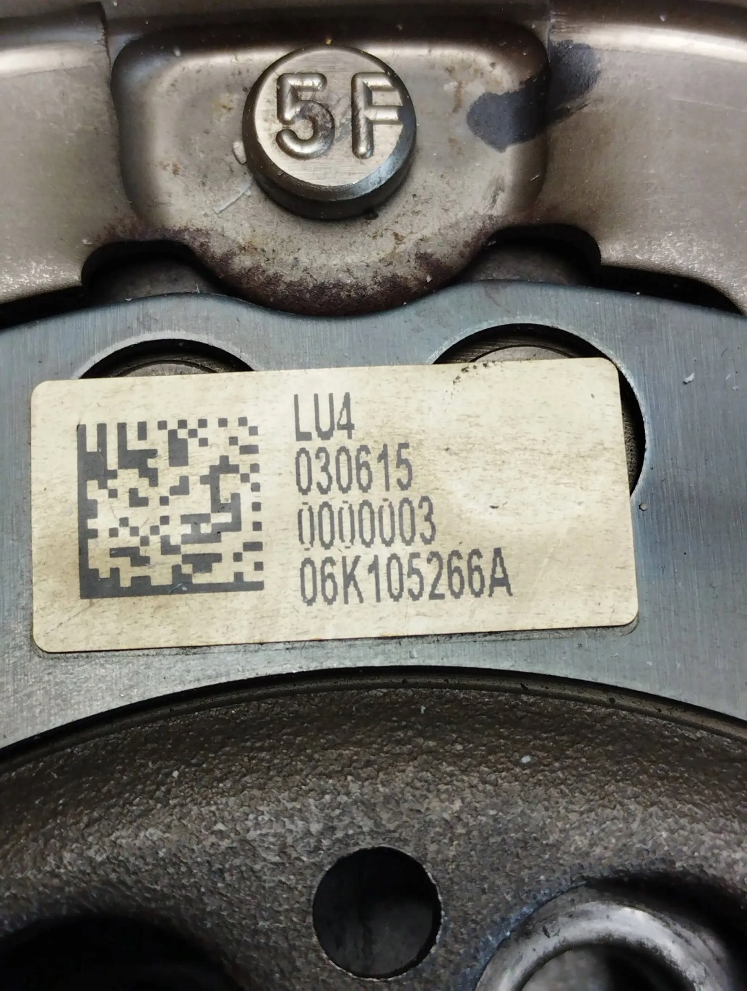 VW Golf VII 7 2.0 TSI clutch DWUMAS 06K105266A