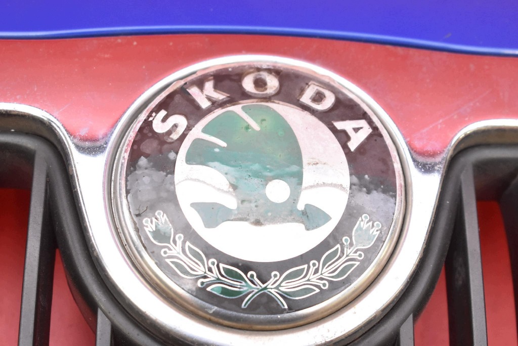 GRIGLIA blu CHROM 6Y0853668 SKODA FABIA 1 e 6Y 99-04