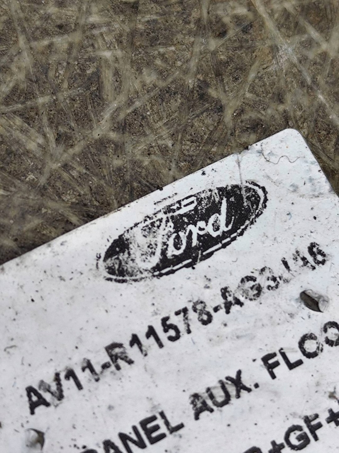 FORD B-MAX mats floor boot AV11-R11578-AG