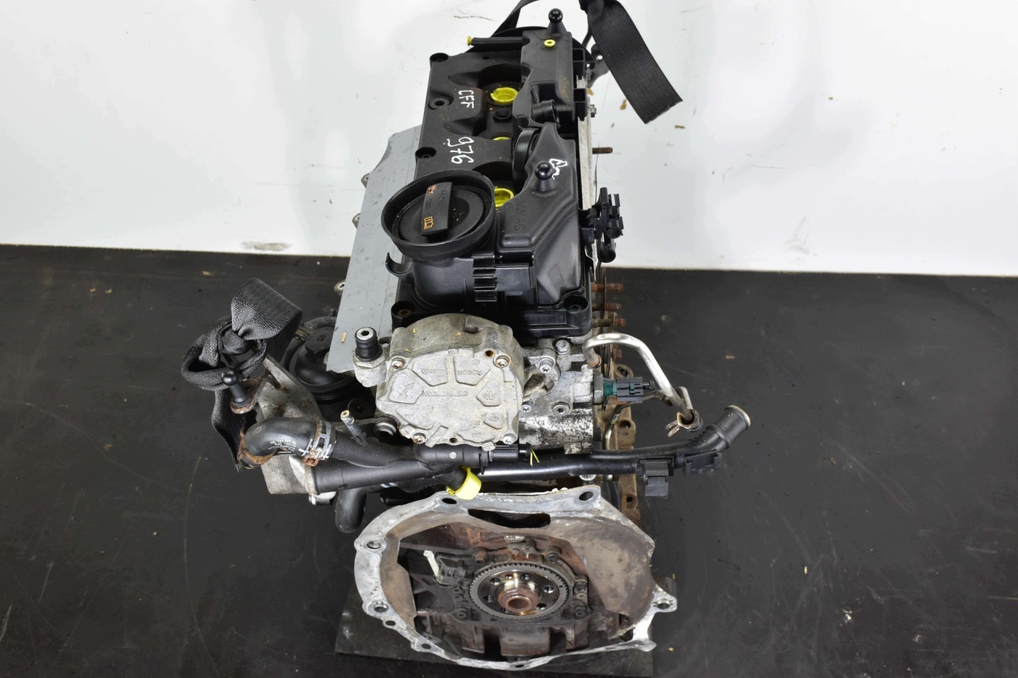 engine PASSAT B7 TIGUAN GOLF VI SUPERB II 2.0 TDI CFF @ POMIAR KOMPRESJI @
