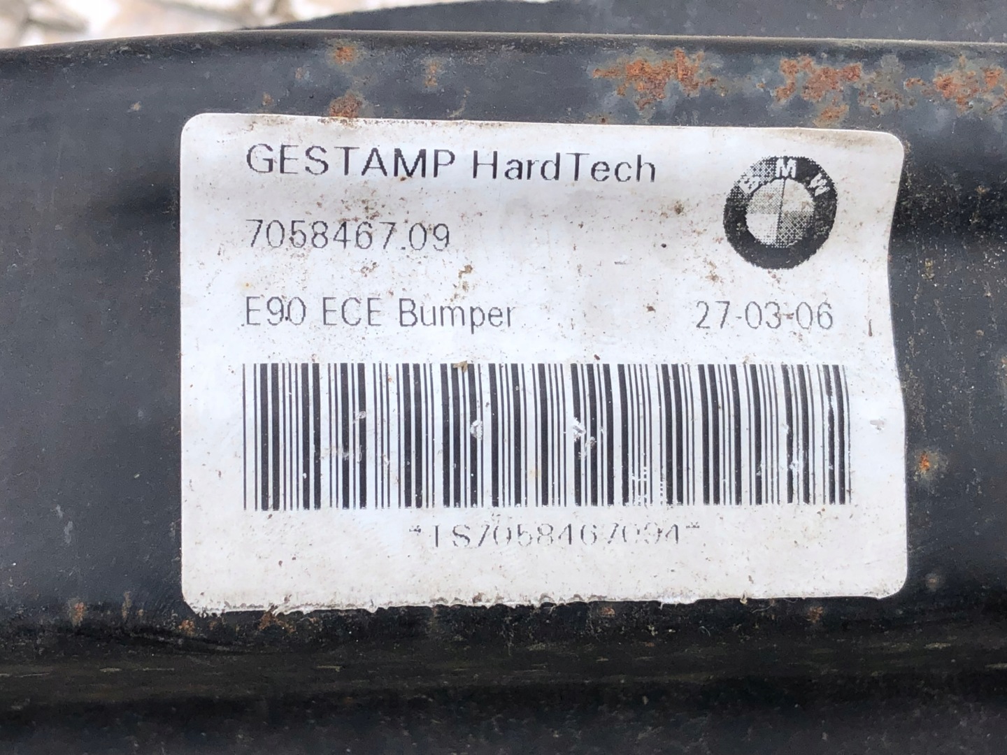 TRAVERSA paraurti posteriore BMW E90 7058467