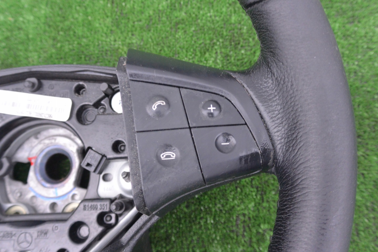 steering wheel, leather MERCEDES GL X164 ML W164