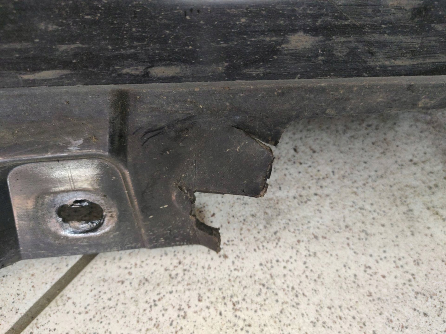 moulding threshold exterior right side BMW 5 F10 2016 22339910