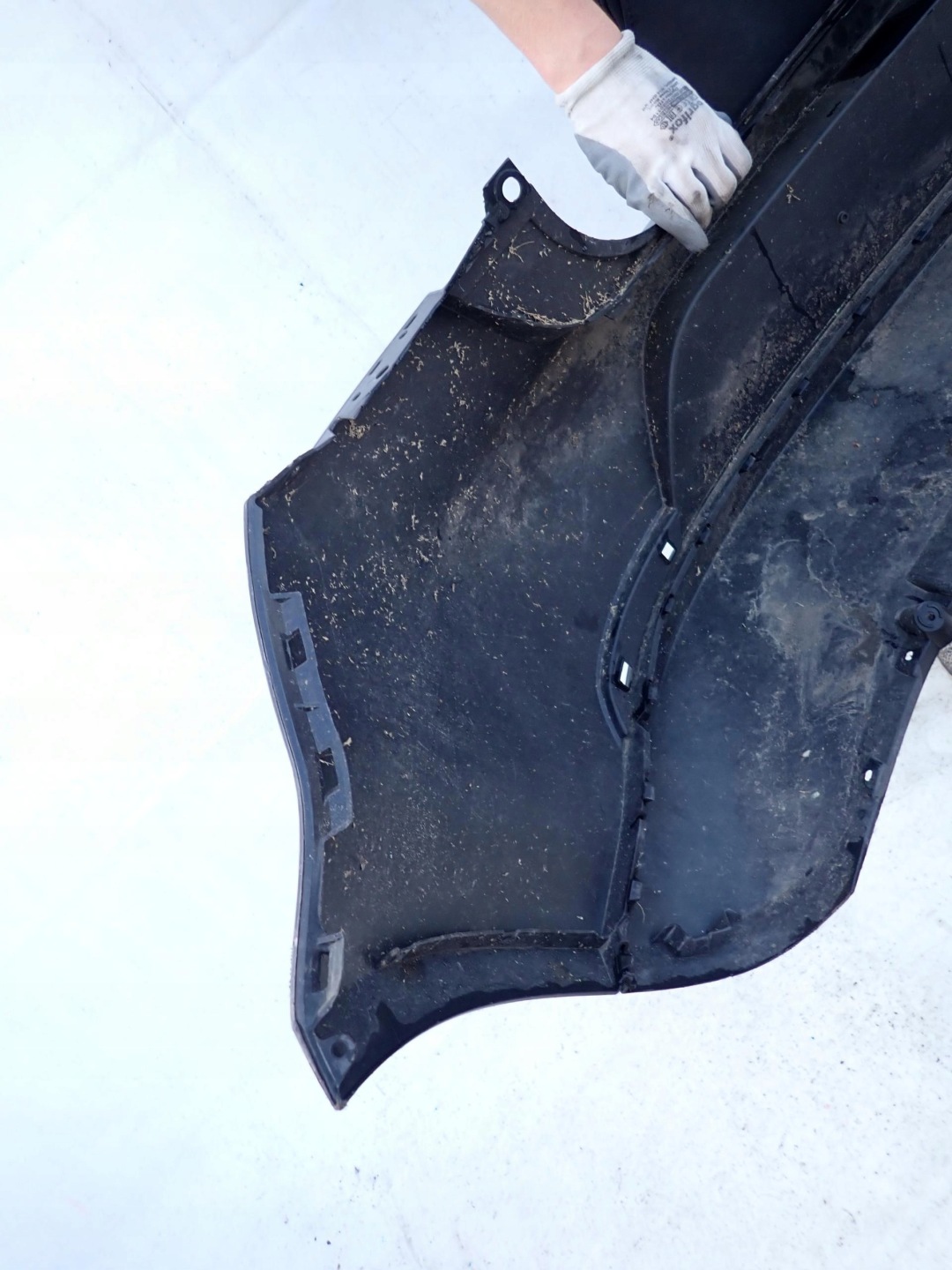 SEAT IBIZA IV 6J 08-12 3D bumper rear part rear