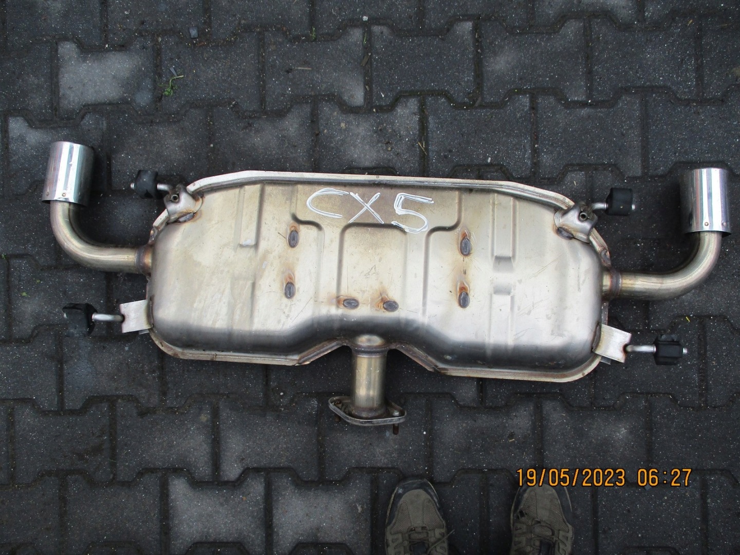 DÄMPFER ENDSCHALLDÄMPFER AUSPUFF MAZDA CX5 SH02