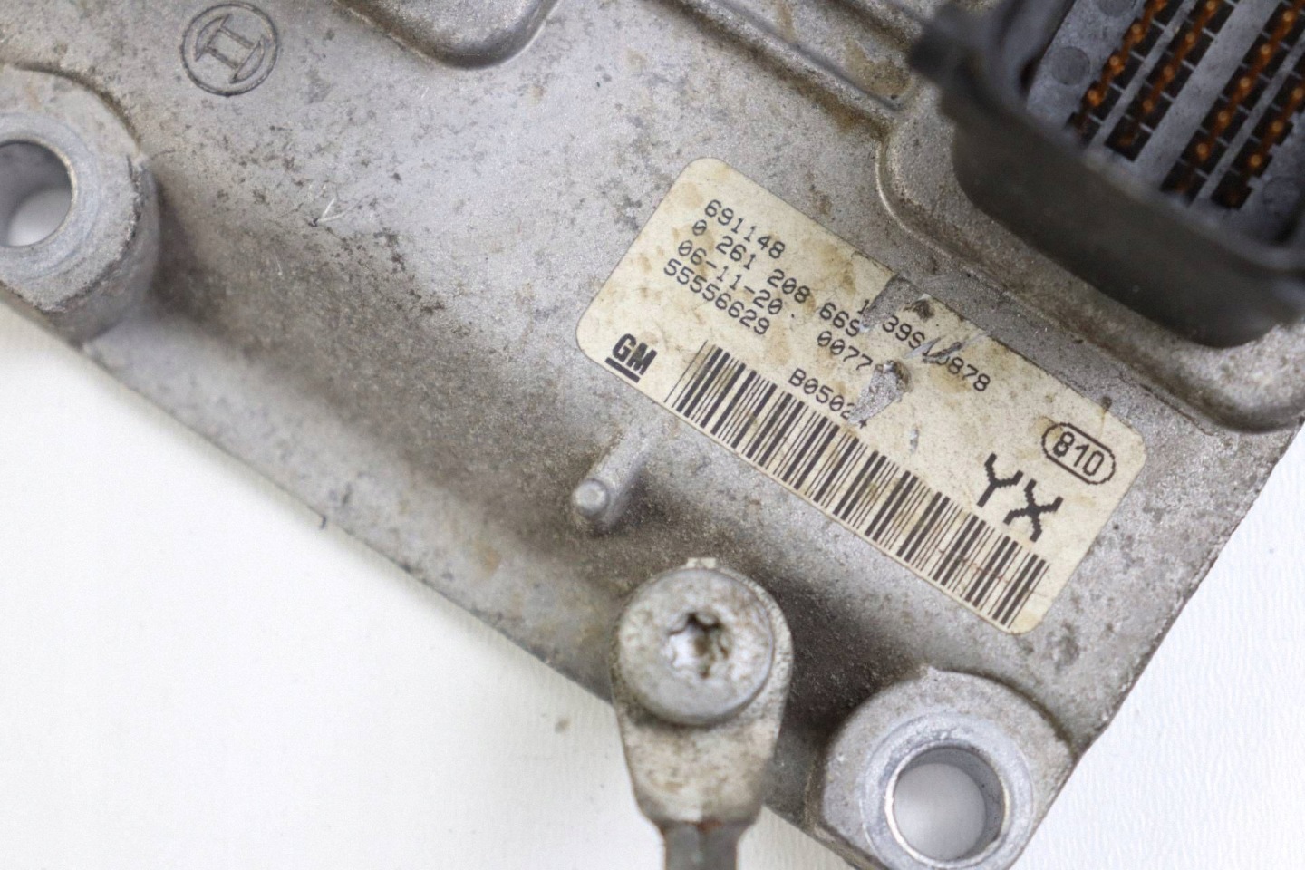 OPEL ASTRA G II computer control unit of the engine ECU 1.4 0261208669 55556629
