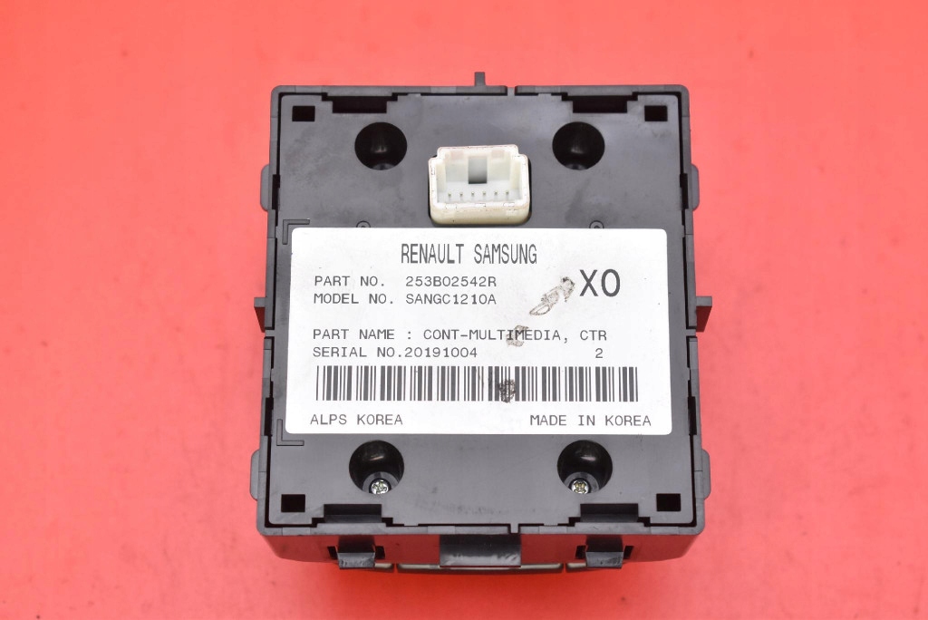 PILOT control panel RADIEM 253B02542R RENAULT MEGANE SCENIC 3 III 09-12