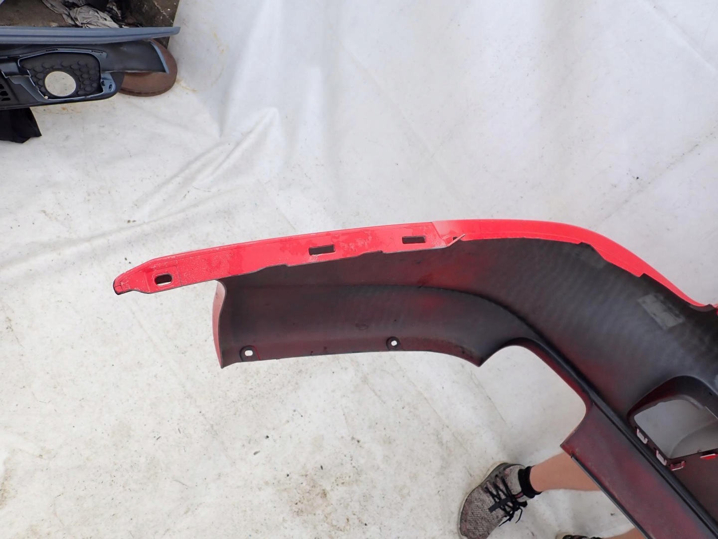 PORSCHE 911 997 04-08 bumper rear part rear