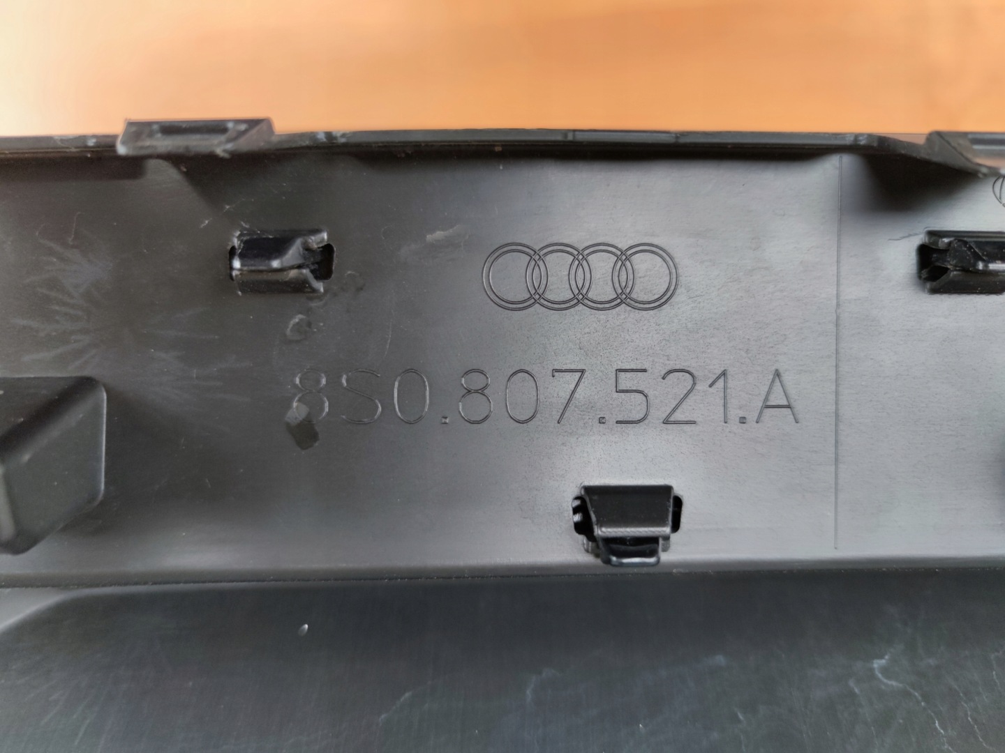 AUDI TT 8S 8S0 S-LINE SPOILER HECKSPOILER DER STOSSSTANGE