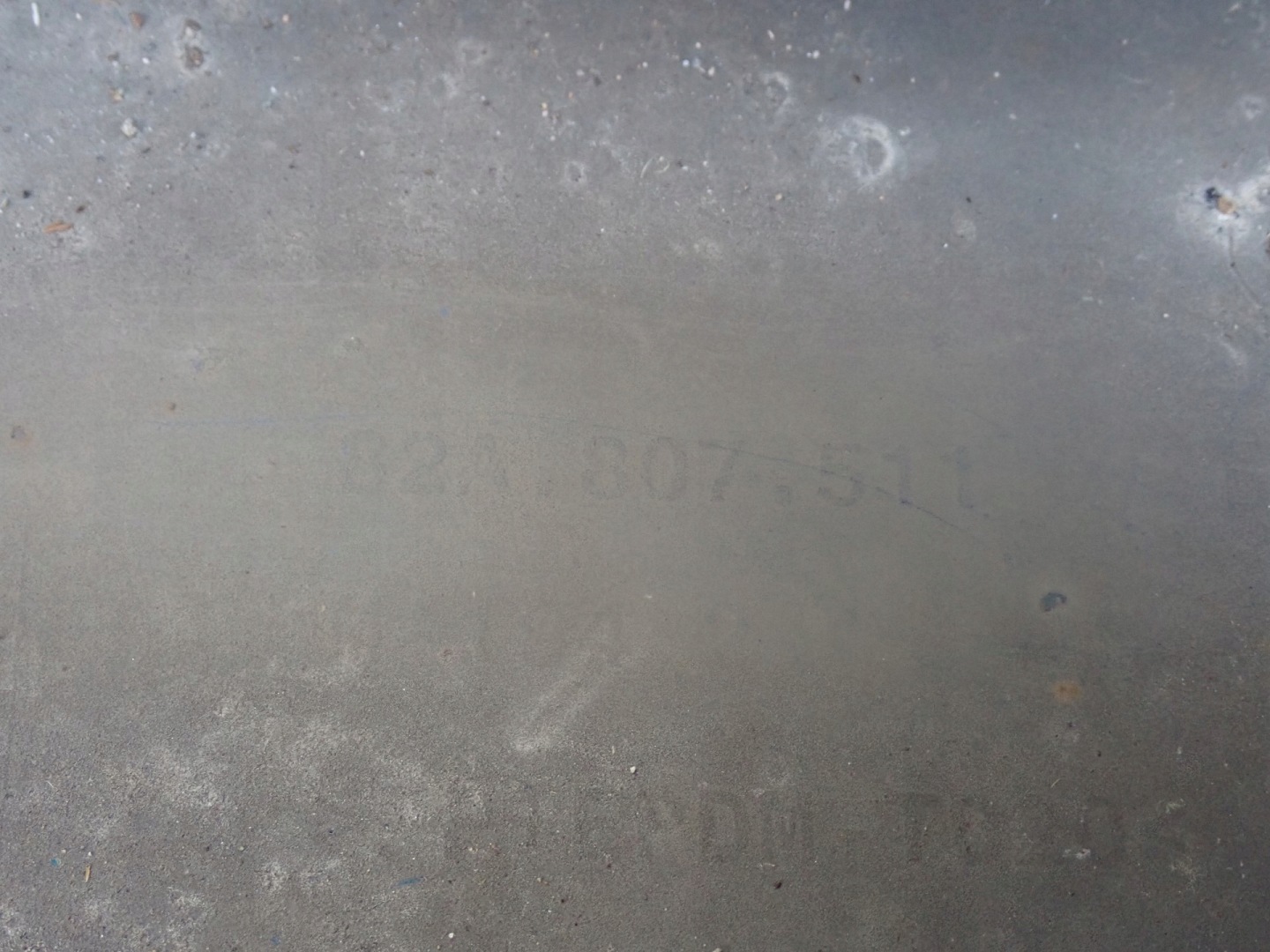 bumper rear part rear AUDI A1 2 II 82A GBA S LINE 2018