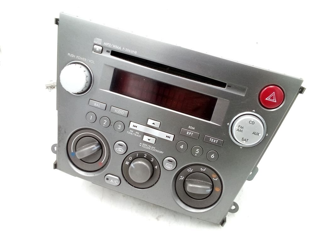 Subaru Legacy IV 4 radio Radio + panel BOCCHETTE EU