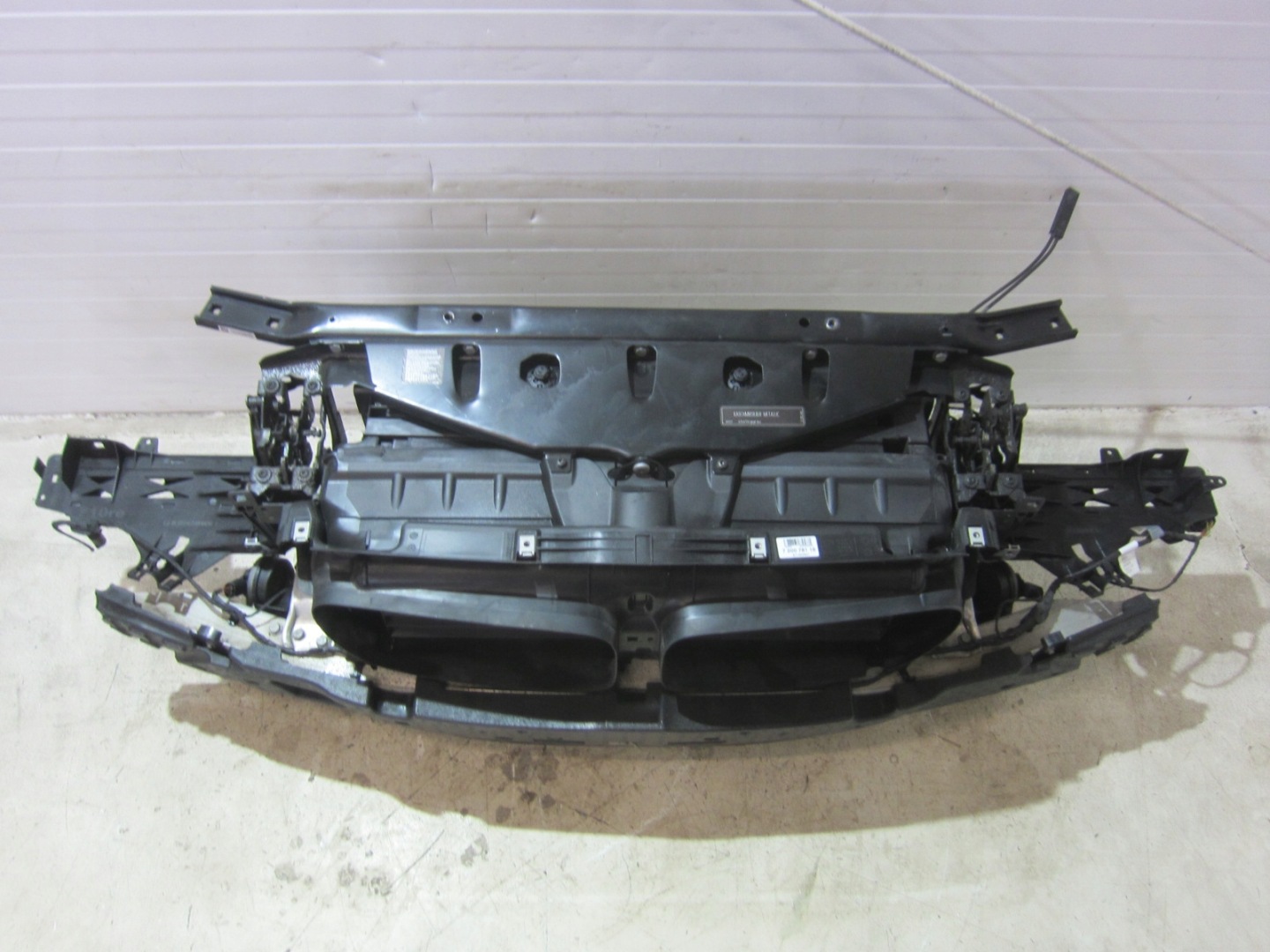 BMW F10 528i N52 258KM support panel for radiators sider radiator pillar 51117200706
