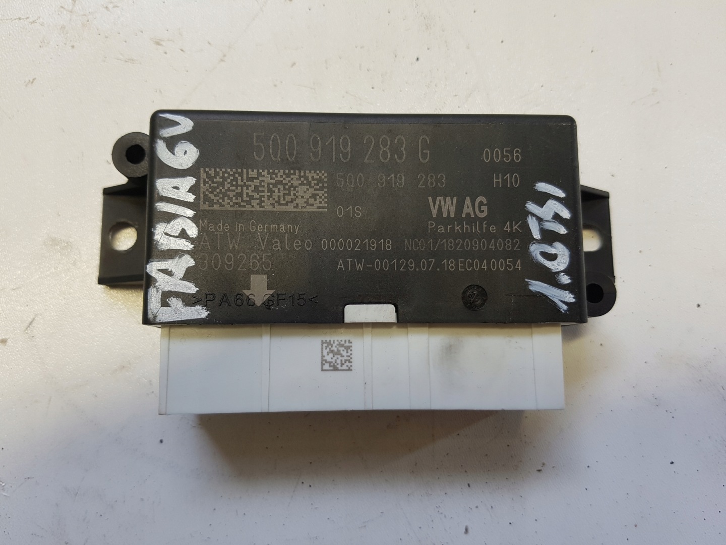 SKODA FABIA III 6V module control unit PDC 5Q0919283G